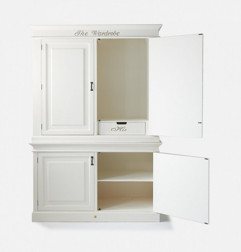 шкаф-гардероб гардероб riviera maison белый в Нижневартовске