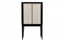 шкаф барный с 2 дверцами черный с бежевым в Нижневартовске