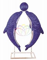 светодиодная фигура дельфины в тандеме 150см в Нижневартовске