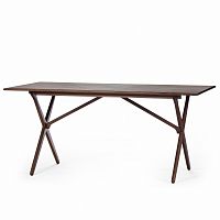 стол обеденный cross коричневый в Нижневартовске