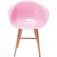 стул с подлокотниками forum розовый в Нижневартовске