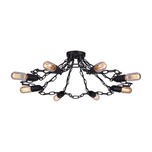 потолочная люстра arte lamp a9344pl-8bk в Нижневартовске