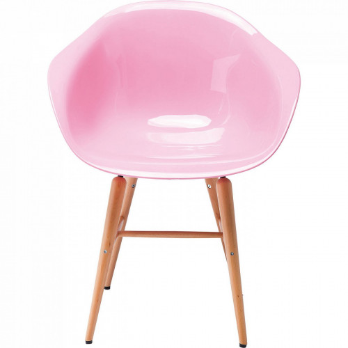 стул с подлокотниками forum розовый в Нижневартовске