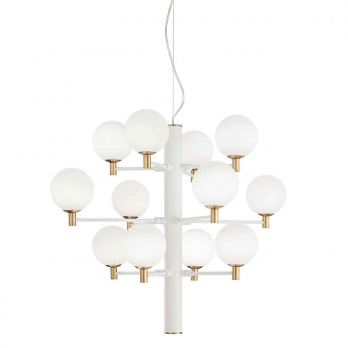 подвесная люстра ideal lux copernico sp12 bianco в Нижневартовске