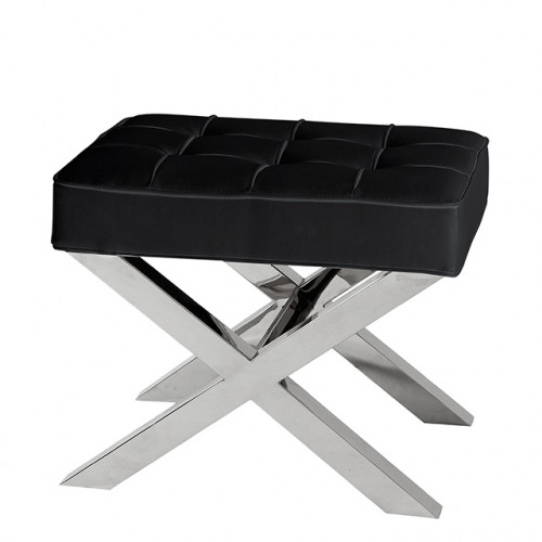 табуретка beekman place от eichholtz черный, хром в Нижневартовске