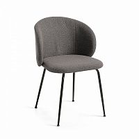 стул-кресло с мягким сидением темно-серый minna от la forma в Нижневартовске