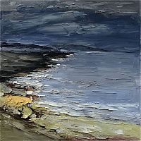 картина маслом ветреная погода в Нижневартовске