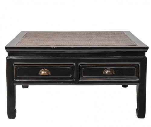 стол кофейный nik 87х87х46 черный в Нижневартовске