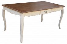 стол обеденный с ящиком mobilier de maison коричневый в Нижневартовске