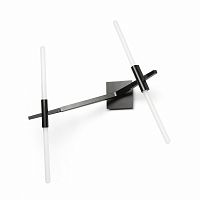 настенный светильник agnes summer 4 лампы чёрный в Нижневартовске