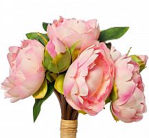 букет розовых пионов 30см (12) в Нижневартовске
