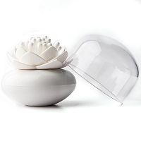 контейнер для хранения ватных палочек lotus белый в Нижневартовске