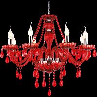 подвесная люстра arte lamp teatro a3964lm-8rd в Нижневартовске