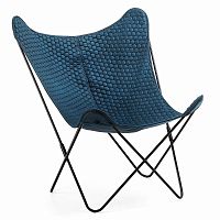 кресло flynn синее от la forma (ex julia grup) в Нижневартовске