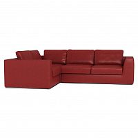 диван igarka угловой с левым модулем красный в Нижневартовске