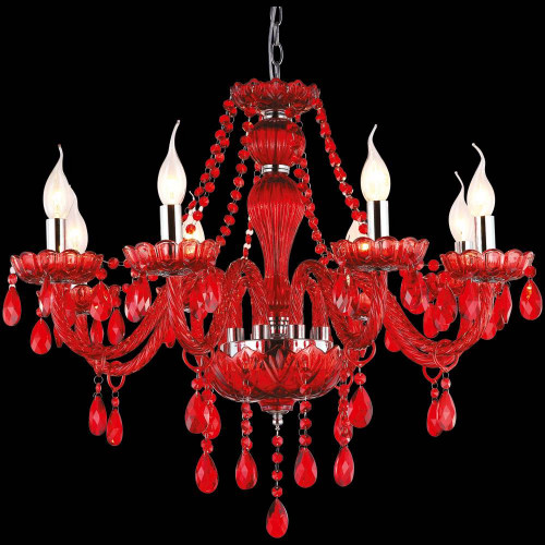 подвесная люстра arte lamp teatro a3964lm-8rd в Нижневартовске