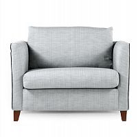 кресло bari серо-голубое в Нижневартовске