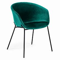 кресло zadine бархат зеленый от la forma (ex julia grup) в Нижневартовске