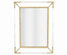 зеркало золотое прямоугольное металлическое cube в Нижневартовске