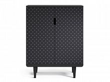 комод triptikh черный дуб принт №047 черный в Нижневартовске