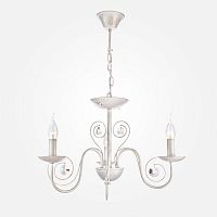 подвесная люстра eurosvet 60018/3 белый с золотом в Нижневартовске