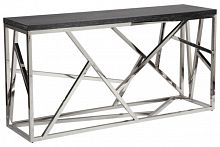 консоль geometric 180x50x90 металл, черная столешница в Нижневартовске