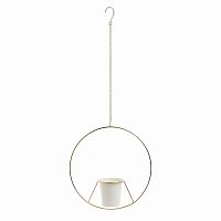 кашпо с подвесом белое в Нижневартовске