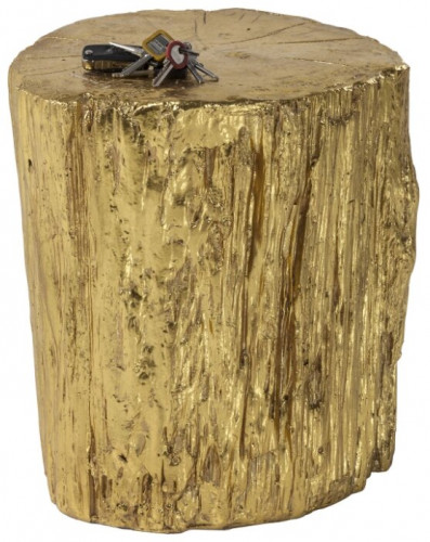 kare design табурет tronco, коллекция "тронко" 40*44*40, полирезин, золотой в Нижневартовске