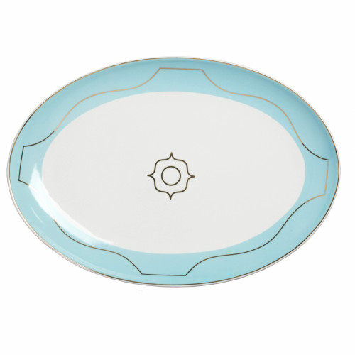 овальное блюдо turquoise veil большое в Нижневартовске