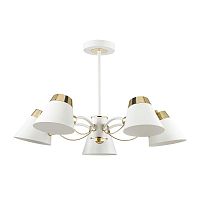 потолочная люстра lumion erin 4407/5c белая в Нижневартовске