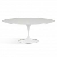 стол обеденный apriori t овальный белый глянец в Нижневартовске
