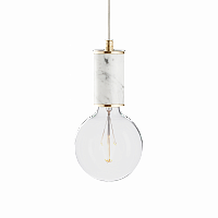подвесной светильник marmor glans bianco brass в Нижневартовске