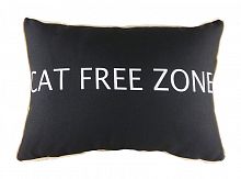 подушка с надписью cat free zone в Нижневартовске