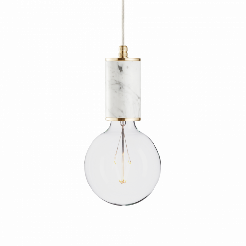 подвесной светильник marmor glans bianco brass в Нижневартовске