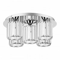 дизайнерская потолочная люстра britop merilo 9010528 хром в Нижневартовске