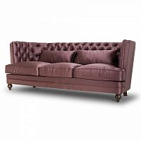 диван paris прямой розовый в Нижневартовске