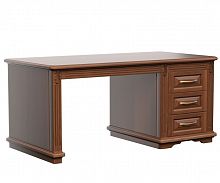 стол письменный палермо ясень-орех 146х60х75 коричневый в Нижневартовске