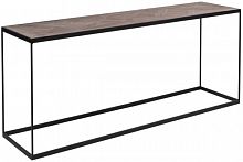 консоль parquette черная с коричневой столешницей в Нижневартовске