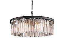 люстра prism black 50 черная, прозрачное стеко в Нижневартовске