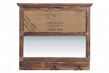 зеркало прямоугольное настенное коричневое wanderung в Нижневартовске