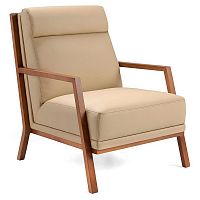 кресло a852 от angel cerda бежевое в Нижневартовске