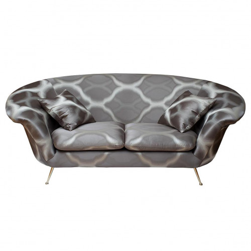 диван gd-l-01502 двухместный прямой серый в Нижневартовске