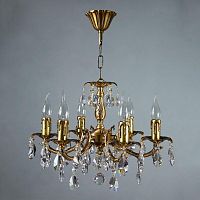 подвесная люстра ambiente benisa 2226/6 ab tear drop в Нижневартовске