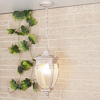 уличный подвесной светильник elektrostandard andromeda h glyf-8024h белое золото 4690389062087 в Нижневартовске