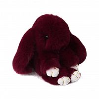 меховой зайка брелок бордовый в Нижневартовске