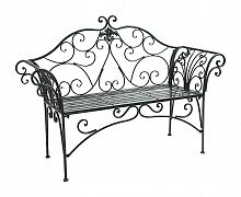 металлическая скамья тюильри (черный антик) в Нижневартовске