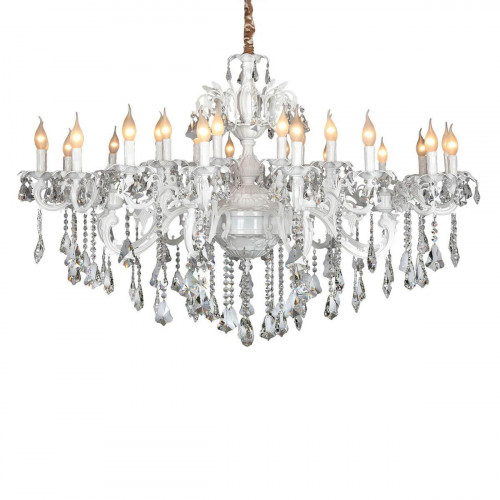 подвесная люстра omnilux oml-30807-27 белая в Нижневартовске