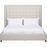 кровать dakota 90х200 бежевый р в Нижневартовске