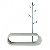 банкетка bellona серая с вешалкой в Нижневартовске