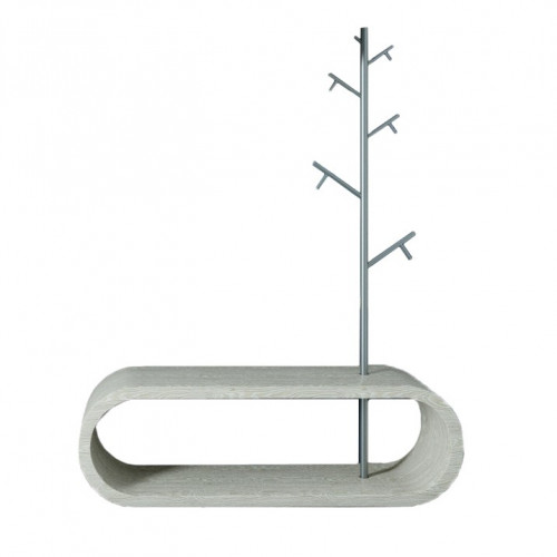 банкетка bellona серая с вешалкой в Нижневартовске